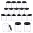 thumbnail image 1 of Set de tarros de vidrio Glarks de 240 ml (8 oz) con tapas para cremas y pomadas, 1 of 7