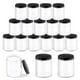 thumbnail image 1 of Set de tarros de vidrio Glarks de 240 ml (8 oz) con tapas para cremas y pomadas, 1 of 7