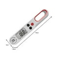thumbnail image 6 of Kripyery Food Thermometer Foldable Long Probe Quick Accurate Digital Display Meat Thermometer for Kitchen BBQ Grilling, 6 of 8