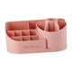 thumbnail image 1 of Organizador de maquillaje giratorio de 360 ​​grados, soporte multifuncional para brochas de maquillaje. Rosa, 1 of 9