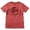 Brick Red, variant on 3D Raised Letter Graphic T Shirt Casual Short Sleeve Crew Neck Tee Shirt Comfortable Daily Wear Basic Top for Tall Mens Shirt Soft T Shirts Uni T Shirts for Men Pack Tall Sweat Shirt Mens Big And