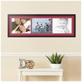 thumbnail image 2 of ArtToFrames Collage Photo Picture Frame with 3 - 11x14 Openings, Framed in Black with Rouge and Black Mats (CDM-3926-67), 2 of 8