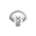 thumbnail image 3 of Uxcell 1/4-20 Thread 11mm Length D Ring Stainless Steel Camera Fixing Screw for Quick Release Plate, Silver, 3 of 5