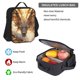 thumbnail image 5 of Disketp Golden Horned White Dragon Mochila Estampada de Gran Capacidad con Lonchera y Estuche, Set de 3 Piezas para Estudiantes, 5 of 7