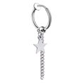 thumbnail image 1 of Non Piercing Earring Unisex Fashion Clip on Earring Dangle Hoop Earring, 1 of 10