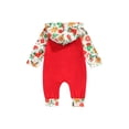 thumbnail image 3 of Kmbangi Robe à Capuche Bébé Pantalon Long Imprimé à Manches Longues, 3 of 7