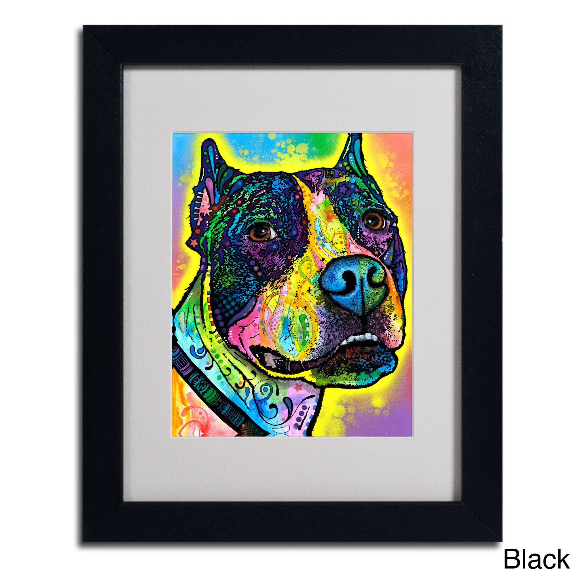 Trademark Fine Art "Justice" Canvas Art by Dean Russo, Wood Frame
