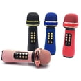 thumbnail image 5 of Micrófono Inalámbrico De Karaoke Con Bluetooth Para Adultos Y Niños, Micrófono Portátil Con Bluetooth Para El Hogar, Altavoz De Mano Para Navidad Y Cumpleaños Yuarrent EL017539-01, 5 of 5