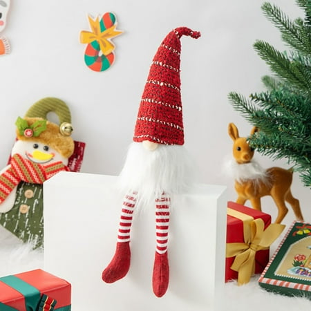 

Christmas Ornament Knitted Doll Ornament Doll Ornament