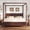 Espresso, variant on MODERNLUXE Wood Canopy Platform Bed, Queen Size, Beige