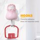 thumbnail image 5 of Gancho Para Llaves De Gato Gancho creativo para llaves de gato Colgadores de puerta de dormitorio sin costuras Gancho de pared (rosa), 5 of 6