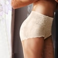 thumbnail image 4 of Sngxgn Women's Underwear Cotton High Waisted Underwear Full Coverage Panties Briefs(Beige,XXXL), 4 of 7