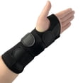 thumbnail image 1 of Greeniant Muñequera Tipo de pegatina Reemplazo transpirable Alivio del dolor Compresión Protector de soporte ajustable con placa de acero Ropa Deportiva, Zapatos Izquierda, 1 of 6