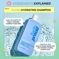 thumbnail image 4 of Hair Proud Super Hydrating Shampoo with Hyaluronic Acid, Argan and Jojoba Oil for all Hair Types, 12 fl oz, 4 of 10