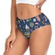 thumbnail image 2 of Fotbe Marine Nautical Calzones Estampados para Mujer – Ropa Interior de Algodón, Cómoda, Suave y Elástica-X-Large, 2 of 6