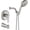 Brushed Nickel, variant on Shower Handheld Shower Fixtures Tub and Shower Trim Kit