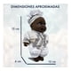 thumbnail image 3 of Congo Obatalá 15 cm – Figura para altar Santería Yoruba, Palo Mayombe y Vudú (M3), blanco/plata, 3 of 5