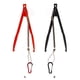 thumbnail image 5 of Toystoory Controlador de pesca pinzas de línea de señuelo pinzas para el cuerpo con equipo de cuerda herramientas de aparejos de plástico Pescar Rojo, 5 of 6
