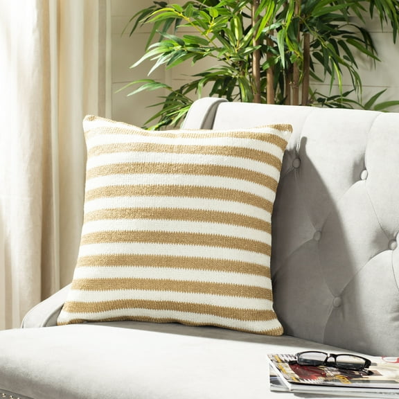 Safavieh Gienna Indoor/Outdor Striped Contemporary Pillow