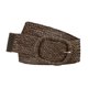 thumbnail image 1 of CINTURONES ANCHOS DE MUJER INSPIRE CHIC, CINTURONES TRAMADOS PARA VESTIDO, BROCHE GRUESO 22.83-33.07" Café, 1 of 4