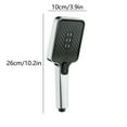 thumbnail image 3 of TOPRenddon Shower Head - High Pressure Rain，Upgrade Handheld High-Pressure Showerhead, Handheld Shower Head with Hard Water Filter for Bathroom Gym Senior Hotel, 3 of 6