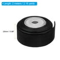 thumbnail image 2 of Uxcell 0.98 Inch x 2.18 Yard Velvet Ribbons Single Faced Vintage Velvet Ribbons Spool for Decor DIY Black 2Pcs, 2 of 6