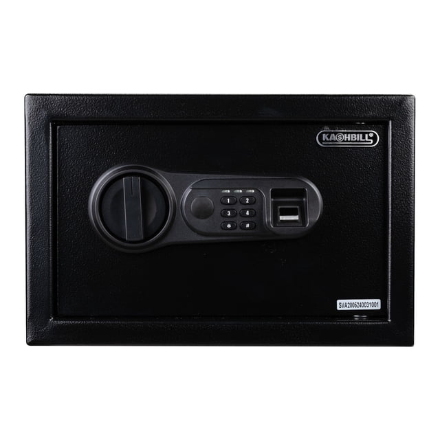 Caja Fuerte Biometrica Digital Con Huella Pequeña Kashbill Mod. CFB01