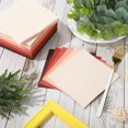 thumbnail image 4 of Whaline 120 Sheet Rust Color Cocktail Napkin 6 Colors Gradient Red Brown Paper Napkins 2 Ply Terracotta Colors Disposable Dinner Napkins for Autumn Wedding Table Decorations, 4 of 7