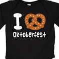 thumbnail image 4 of Inktastic Oktoberfest Pretzel Fun Holiday Boys or Girls Long Sleeve Baby Bodysuit, 4 of 5