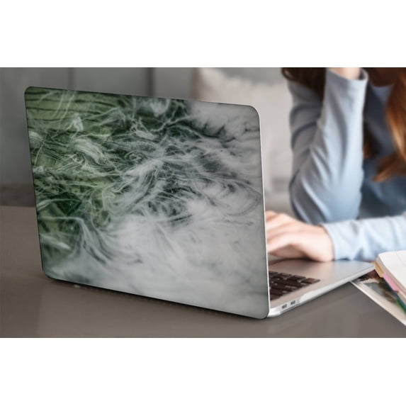 KSK KAISHEK Hard Shell Case Cover Compatible with Old Version MacBook Air 13" with No Touch No USB-C + Black Keyboard Cover Model: A1369 & A1466( Painting A 0744)