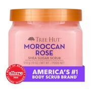Tree Hut Shea Sugar Scrub Moroccan Rose, 18oz