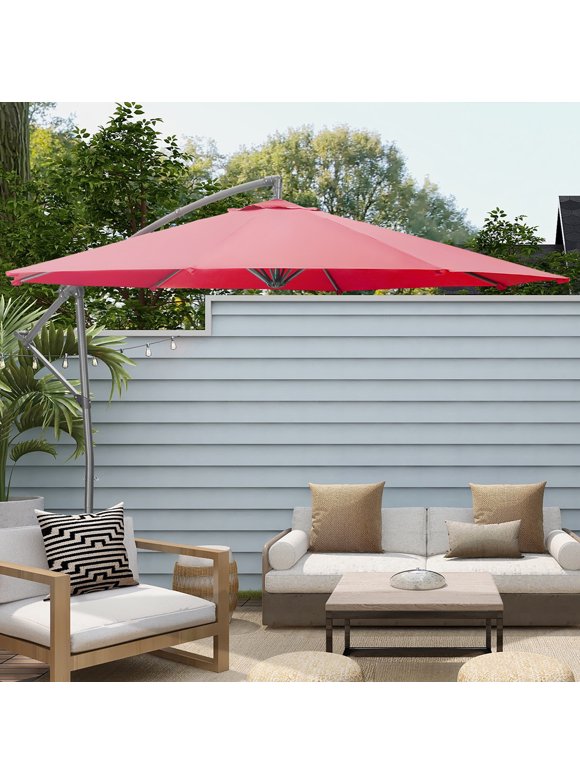 Offset Cantilever Umbrellas in Patio Umbrellas