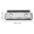 thumbnail image 4 of 10Pcs Metal Writing Board Clamps Office Clipboards Clips Menu Fixing Clips Clipboard Supply, 4 of 4