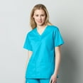 thumbnail image 2 of WonderWink WonderWORK V-Neck Top Scrub Top, 2 of 3