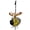 Orange, variant on Painted Iron Bee Solar Hanging Lamps, Waterproof Garden Lantern Statues Cute Bee Figurines for Porch Balcony Yard