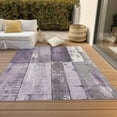 thumbnail image 3 of Dalyn Rugs Machine Washable Indoor/Outdoor Chantille Purple 8' x 10' Rug, 3 of 9