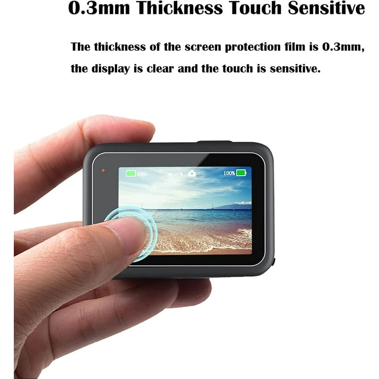 9pcs] Screen Protector for GoPro Hero 11 10 9 Black, Ultra Clear Tempered  Glass Screen Protector +Tempered Glass Lens 
