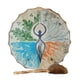 thumbnail image 1 of Tambor de mano con diseño de decoración de árbol de la vida de 10 pulgadas con baqueta, tambor de luna de alquimia chamán Instrumental, sanador de sonido, 1 of 4
