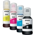 thumbnail image 1 of Kit de 4 Botellas de Tinta Epson T504 Ecotank para L4150 L4160 L6161 L6171 L6191, 1 of 2