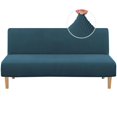 thumbnail image 1 of Funda elástica para sofá cama H.VERSAILTEX, color burdeos, 1 of 7