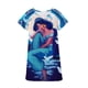thumbnail image 2 of Camisón de verano de dibujos animados cómodo vestido de manga corta para madre e hija ropa de casa pijamas jazmín princesa estampado niña Dress11T-12T Gao Jinjia LED, 2 of 2