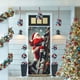 thumbnail image 4 of Decoraciones de Navidad Interior 35 X 71 Pulgadas Marco de Puerta de Navidad - Patrón de Santa Claus - Decoración de Puerta de Navidad - Decoración de Fiesta Del Festival, 4 of 6
