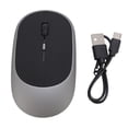 thumbnail image 2 of 2.4g Mouse Inalámbrico, Modo Dual , Mouse De Computadora Portátil Recargable Ergonómico Y Silencioso Con Receptor Para OS X Portátil, 2 of 7