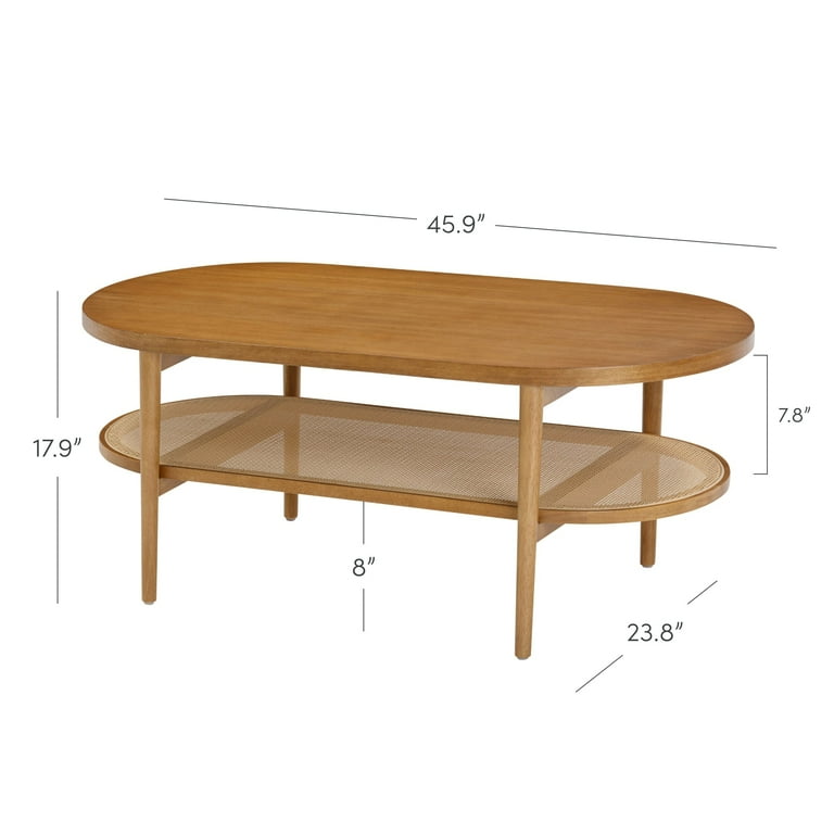 Nathan James Sonia 2-Tier Coffee Table - Living Room Furniture