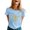 1-Blue, variant on Alun Happy Bees' Day Womens T Shirts Women Loose Comfortable Summer Classic Crewneck Short Sleeve Tees Soft Lightweight Cute Honeybee Graphic Festival Celebration Tops 2-Yellow XL