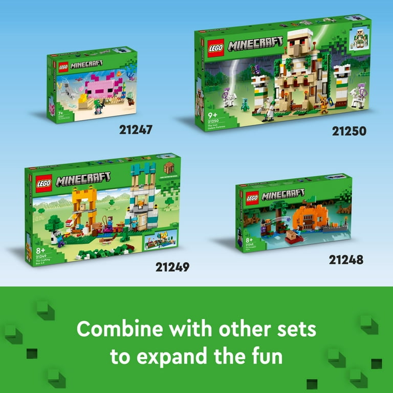 Lego minecraft 2021 sets leaked hotsell