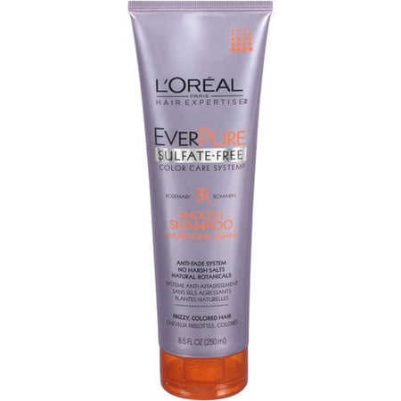 L'Oréal Paris EverPure Smooth Shampoo, Rosemary Juniper, 8 