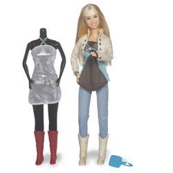 Hannah Montana "Colección de moda" Hannah con traje adicional 2 Play Along 687203200392