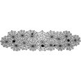 thumbnail image 4 of Spider Web Table Cloth Halloween Cobweb Lace Fabric Runner Cover-Stripe 45*183cm, 4 of 5