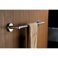 thumbnail image 3 of Anzzi AC-AZ007BN Caster Series Towel Bar in Brushed Nickel, 3 of 4